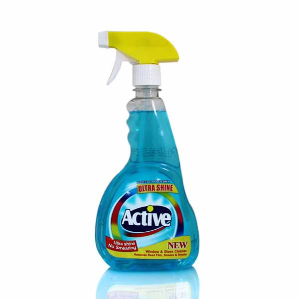 مایع شیشه شور اکتیو